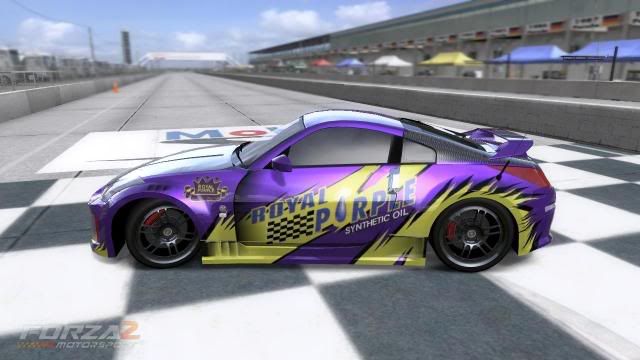 Nissan 350z royal purple #3