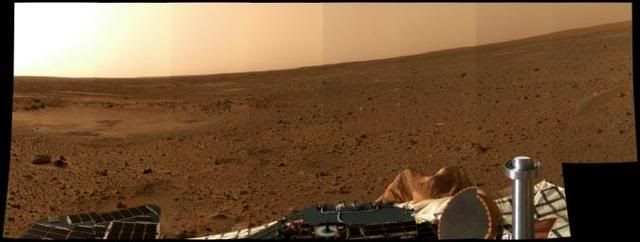 Screen Mars surface