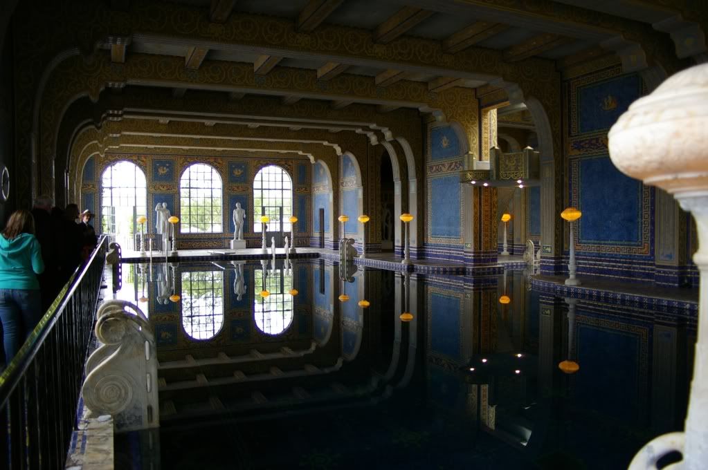 Hearst Castle Pool. Hearst Castle - Roman Pool