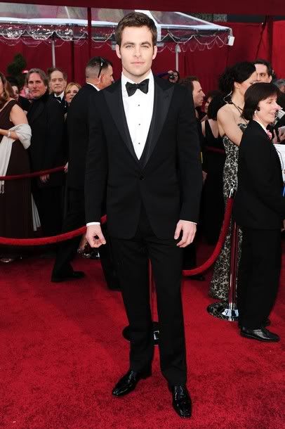 Chris Pine Tux