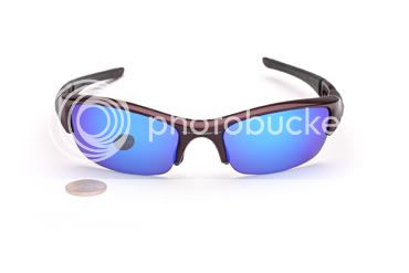 New VL Polarized Ice Blue Replacement Lenses For Oakley Flak Jacket 