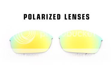 VL Polarized Yellow Gold Replacement Lenses For Oakley Flak Jacket 