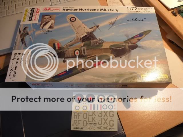 AZ model 1/72 Hawker Hurricane - Battle of Britain 70th Anniversary ...